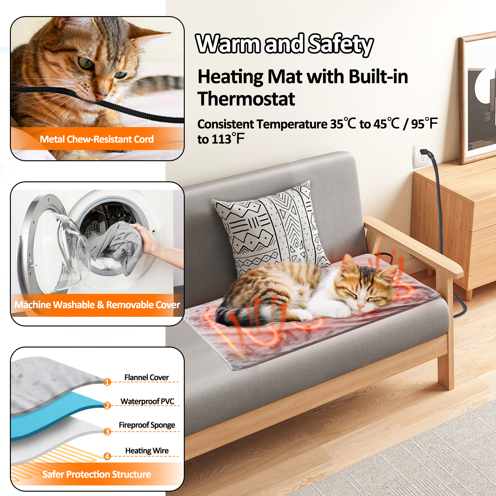 Texsens Heated Cat House for Outside