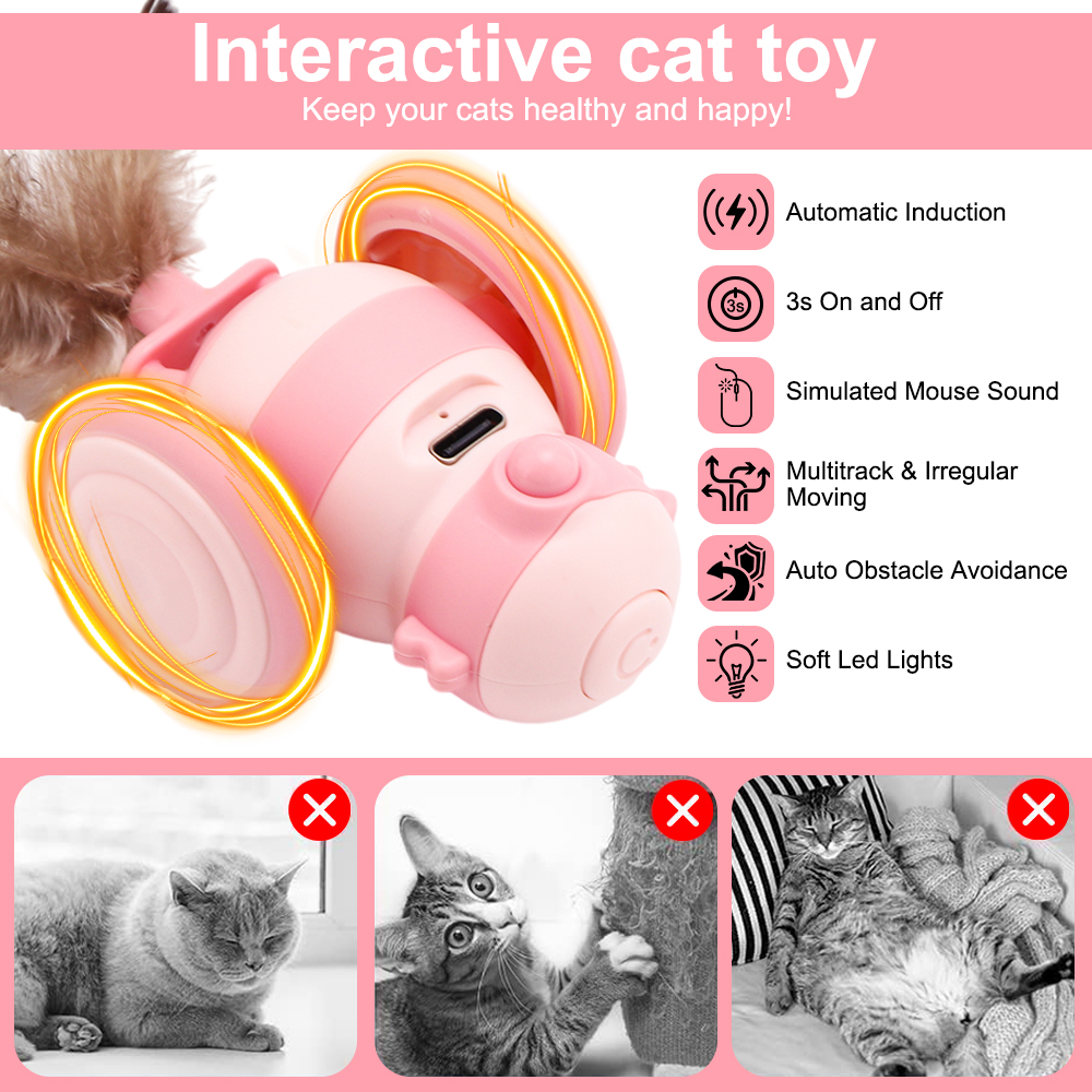 Interactive Rolling Cat Toys
