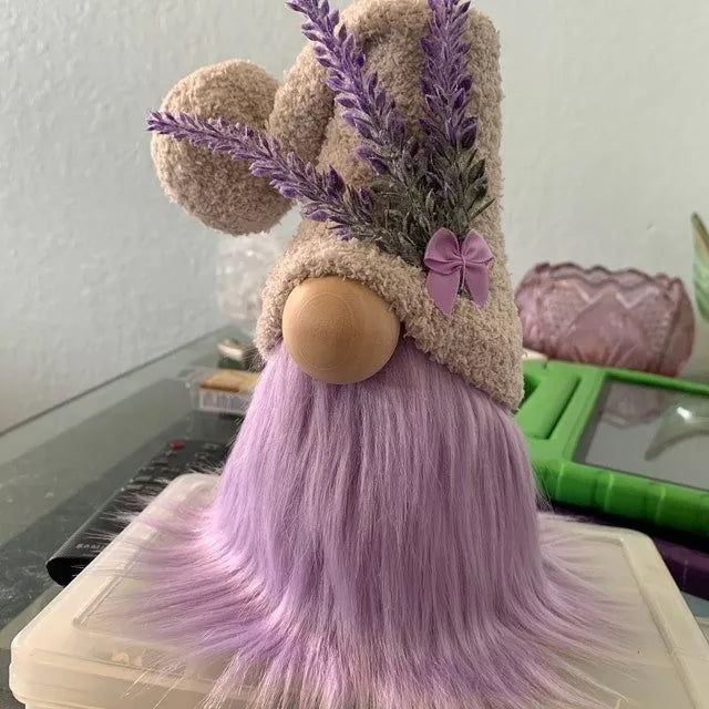 Lavender Spring Gnome