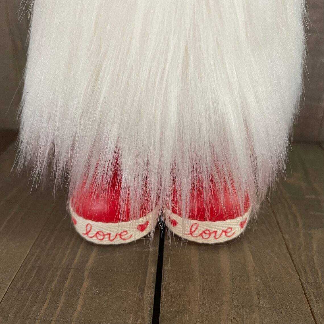 Red Heart Gnome --Tiered Tray Gnome