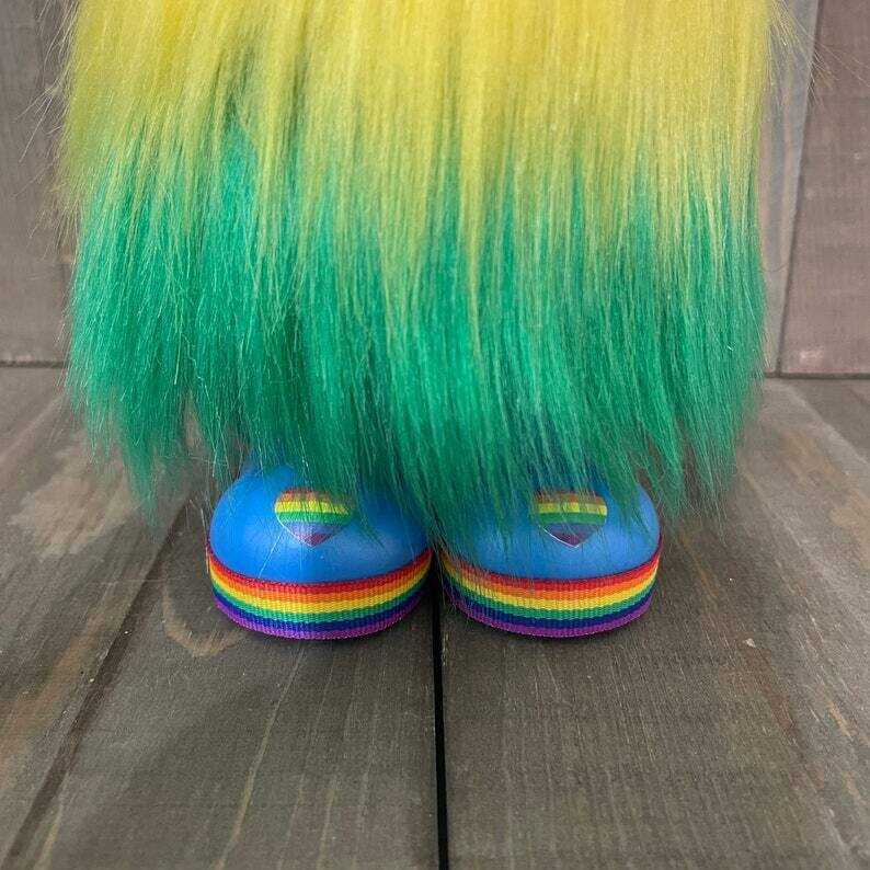 Pride Gnome --Tiered Tray Gnome