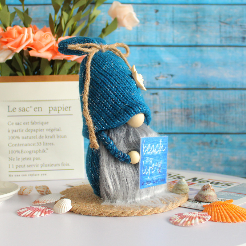 “Beach life“ Beach Gnome --Tiered Tray Gnome