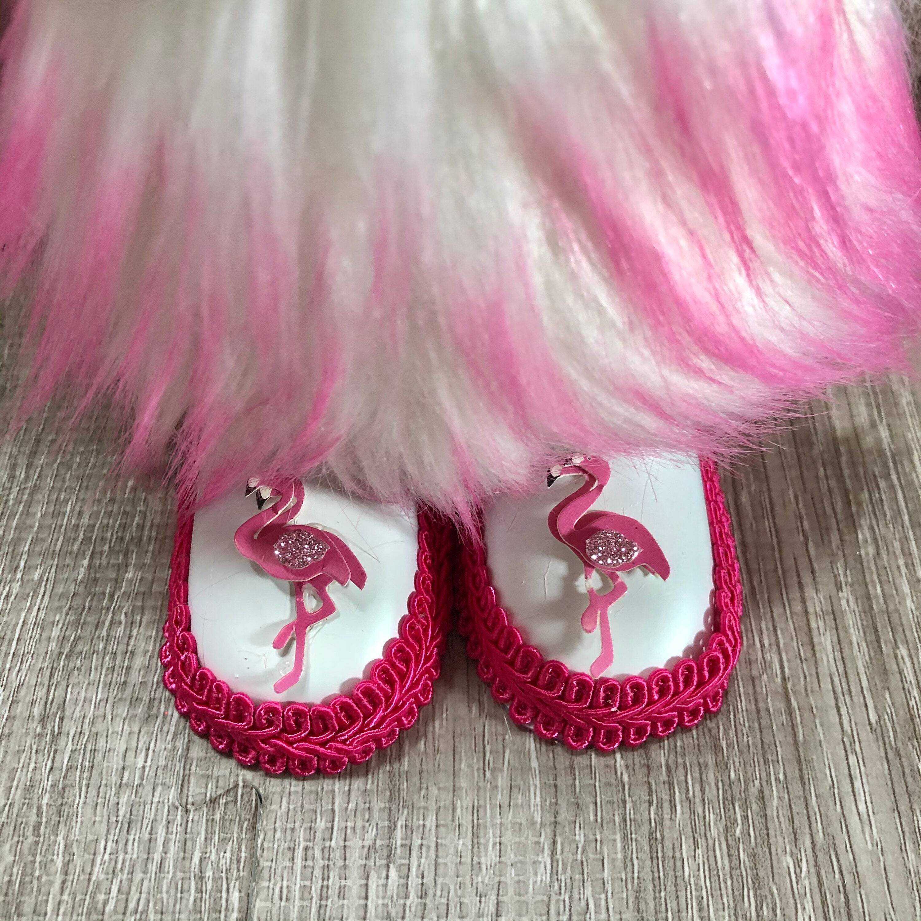 Flamingo Gnome --Tiered Tray Gnome