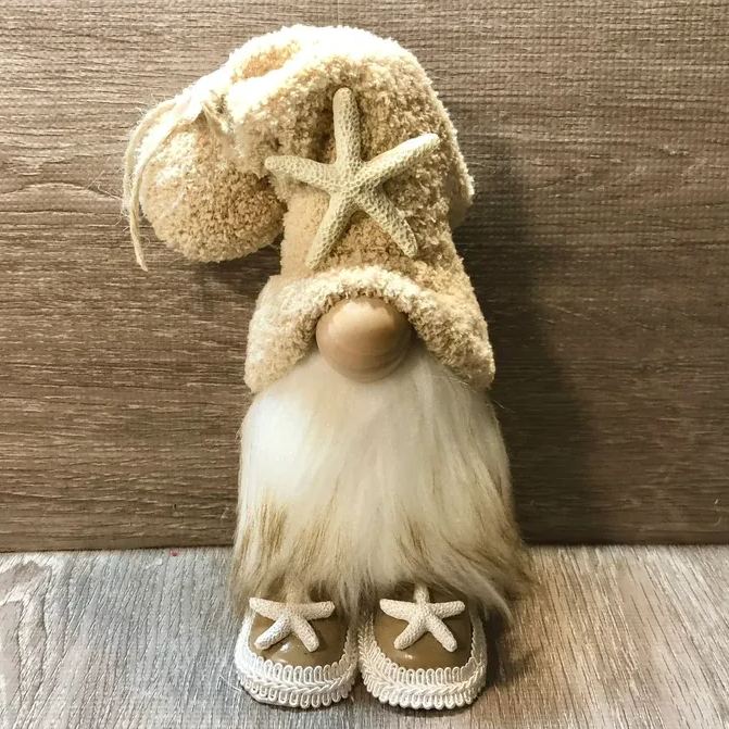 Beach Gnome --Tiered Tray Gnome