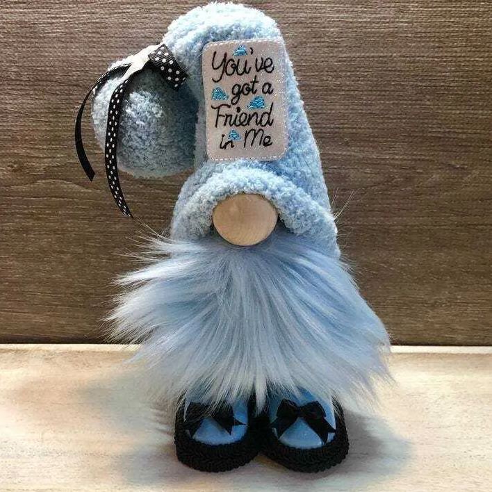 You Got a Friend In Me Gnome --Tiered Tray Gnome