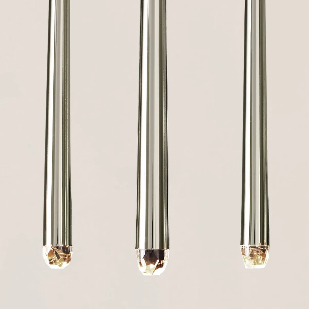 Aquitaine Modern Brass Linear Chandelier-VaseLamps