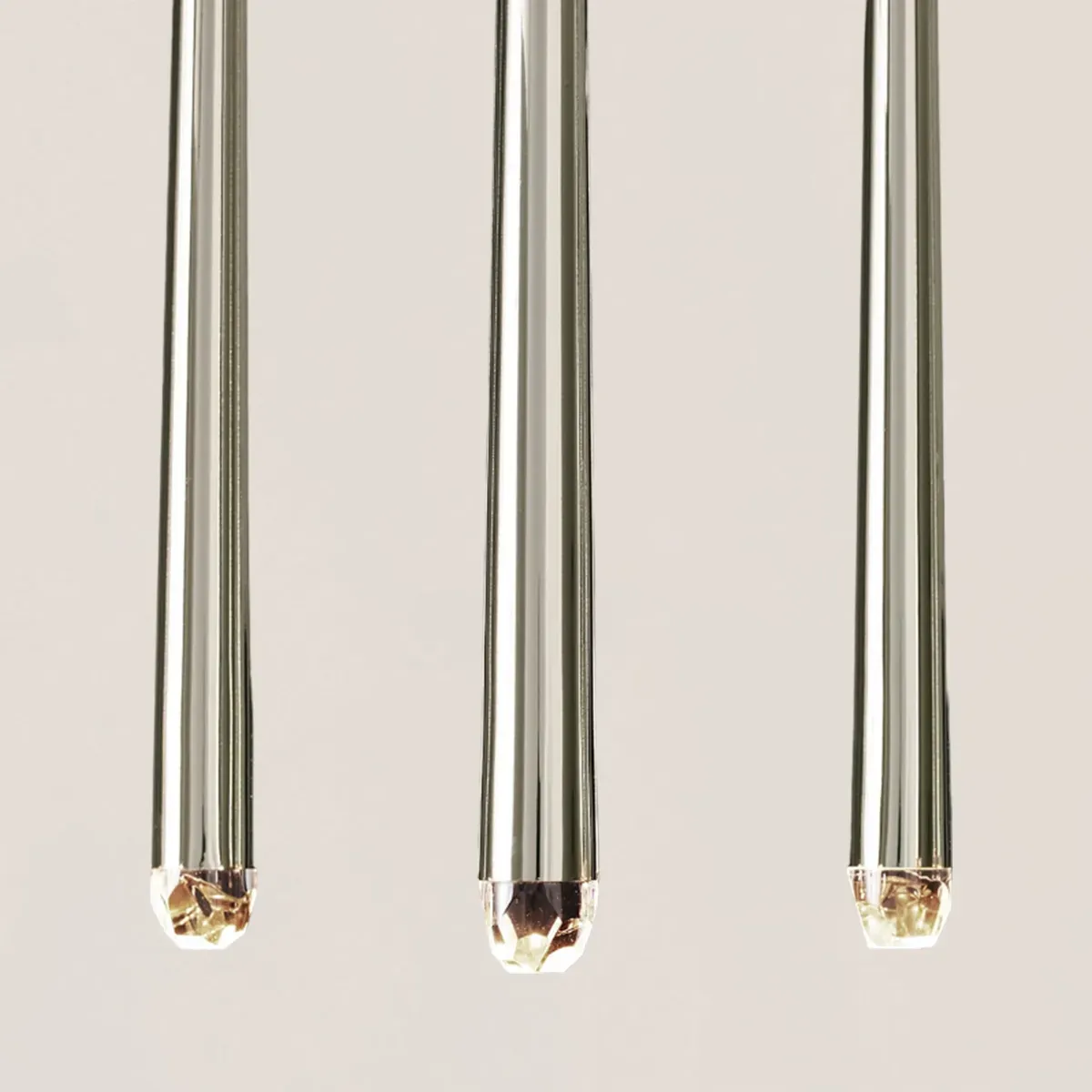 Aquitaine Modern Brass Linear Chandelier-VaseLamps