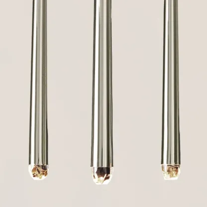 Aquitaine Modern Brass Linear Chandelier-VaseLamps