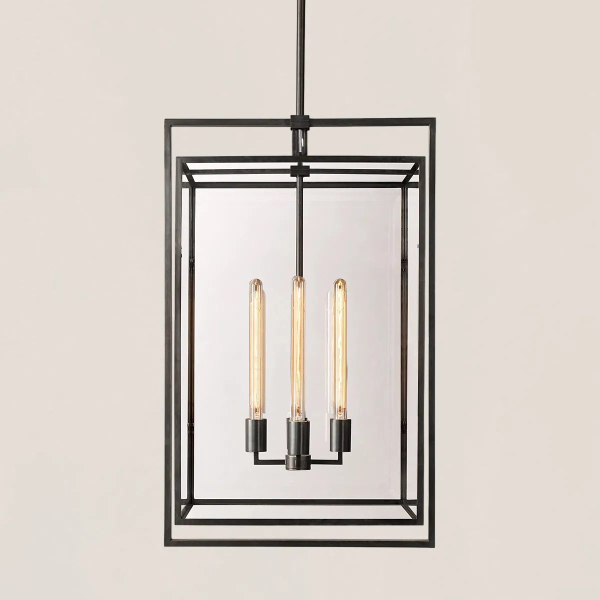 Beckman Modern Brass Pendant-VaseLamps