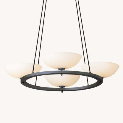 Vernet Round Chandelier 36"-VaseLamps