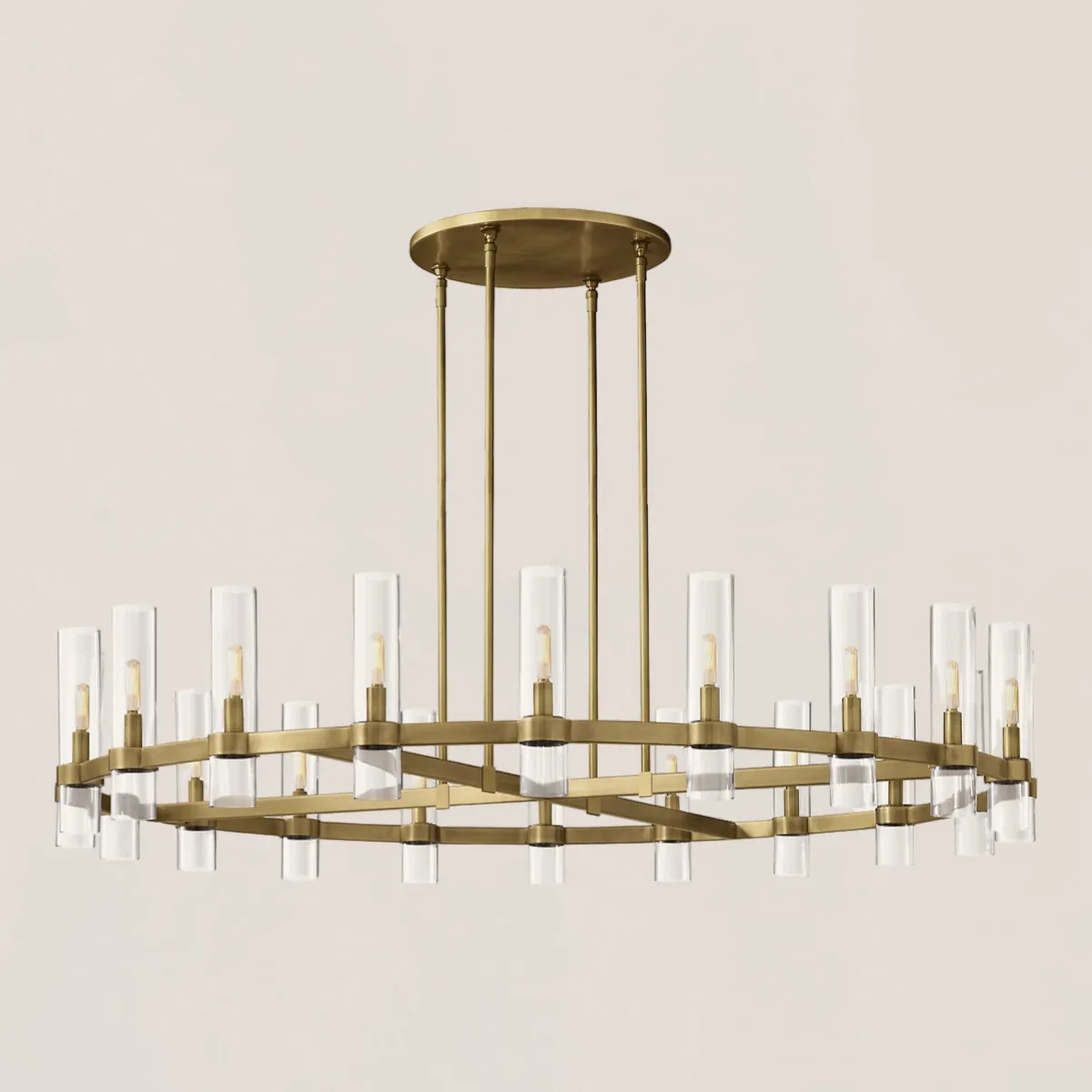 Ravelle Round Chandelier-VaseLamps