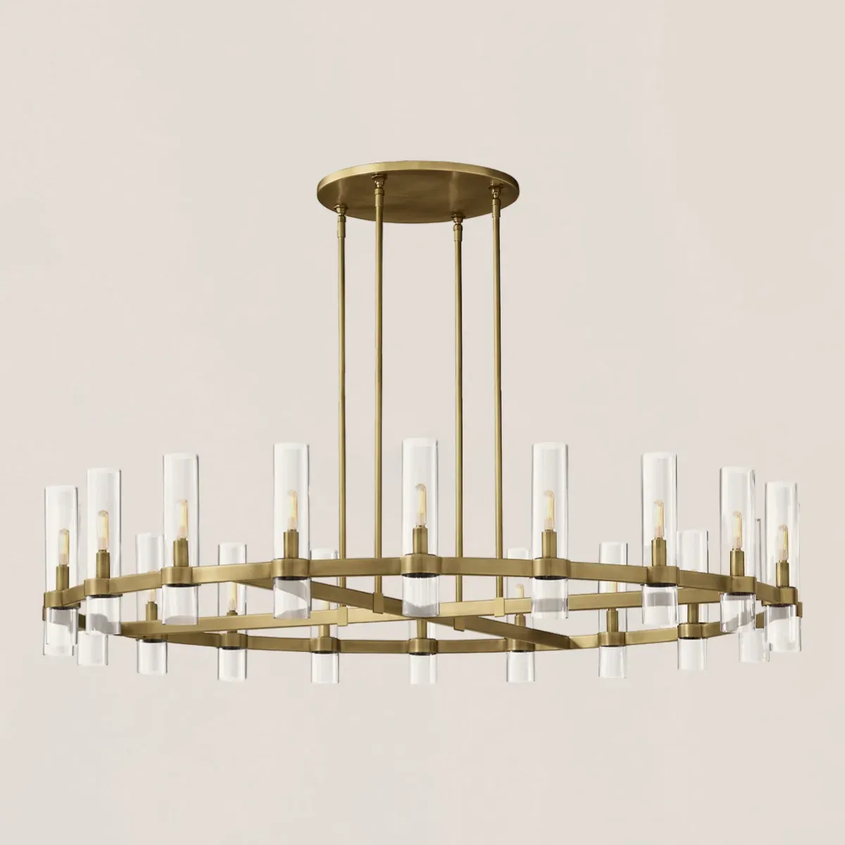 Ravelle Round Chandelier-VaseLamps