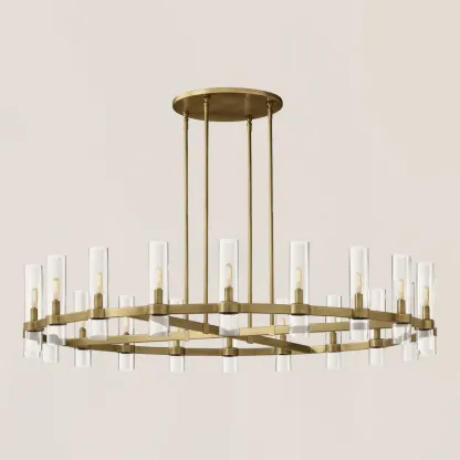 Ravelle Round Chandelier-VaseLamps