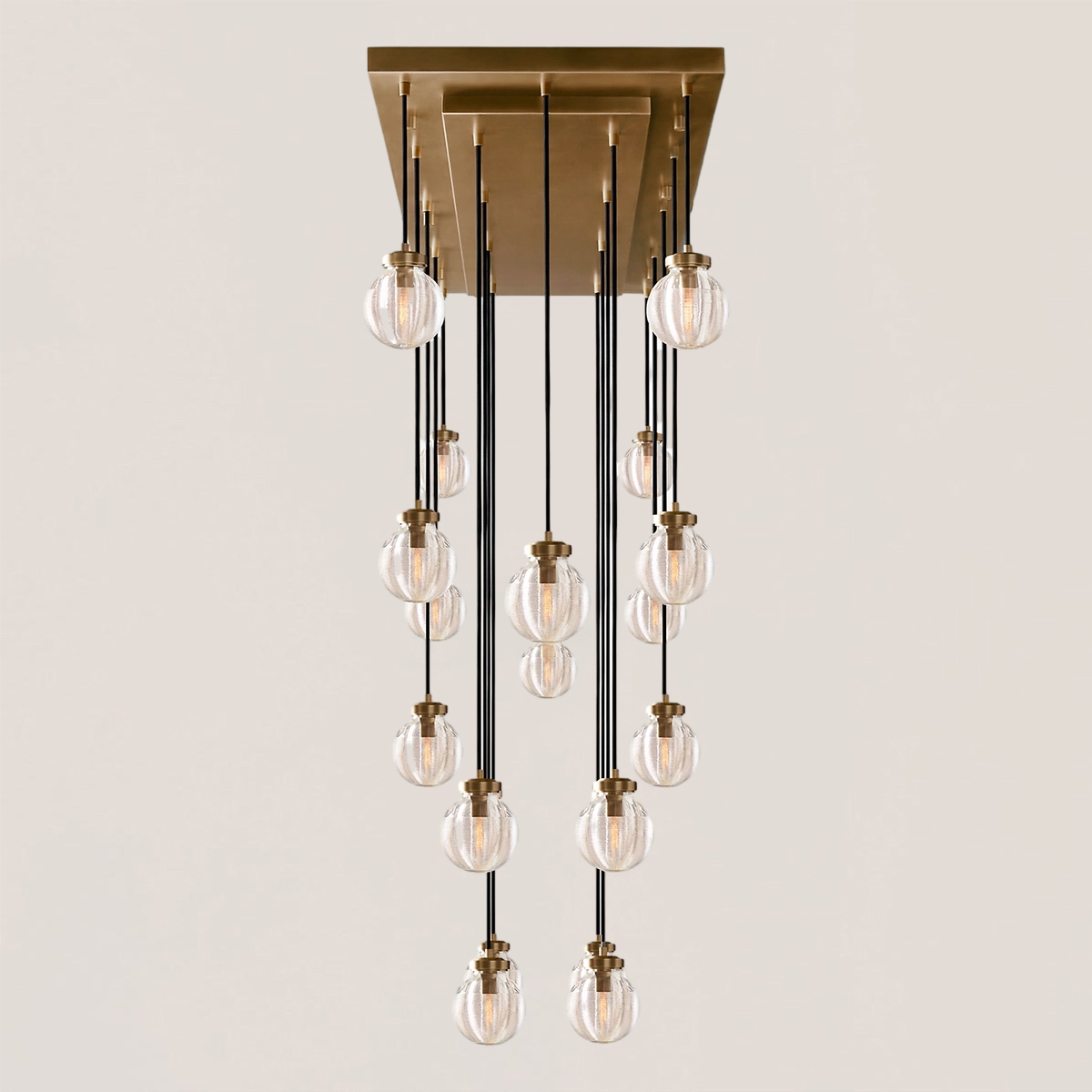 Pearl Rectangular Chandelier-VaseLamps
