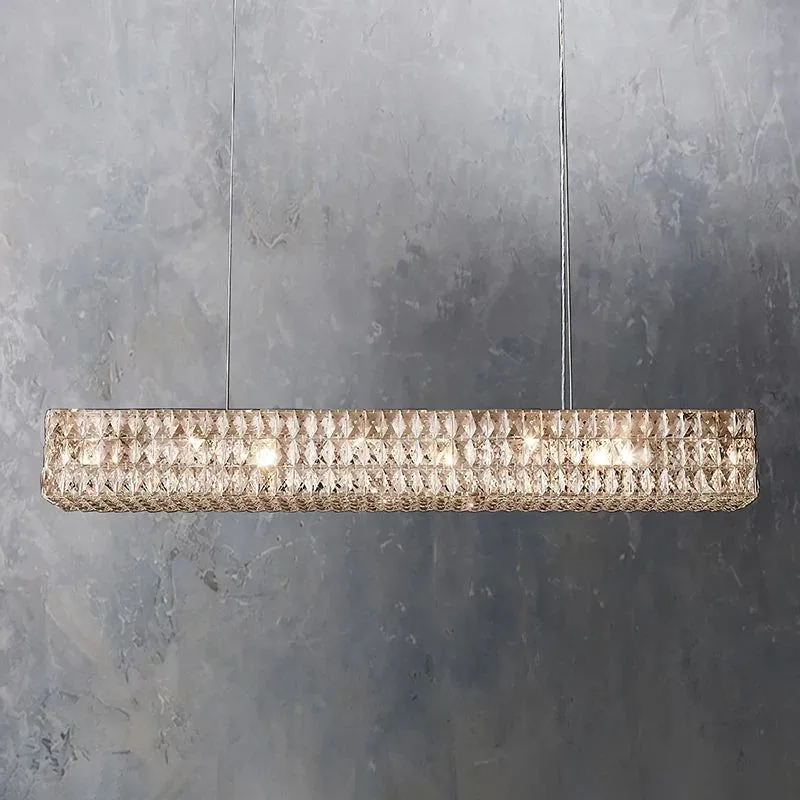 VASELAMPS - Crystal Linear Chandelier-VaseLamps