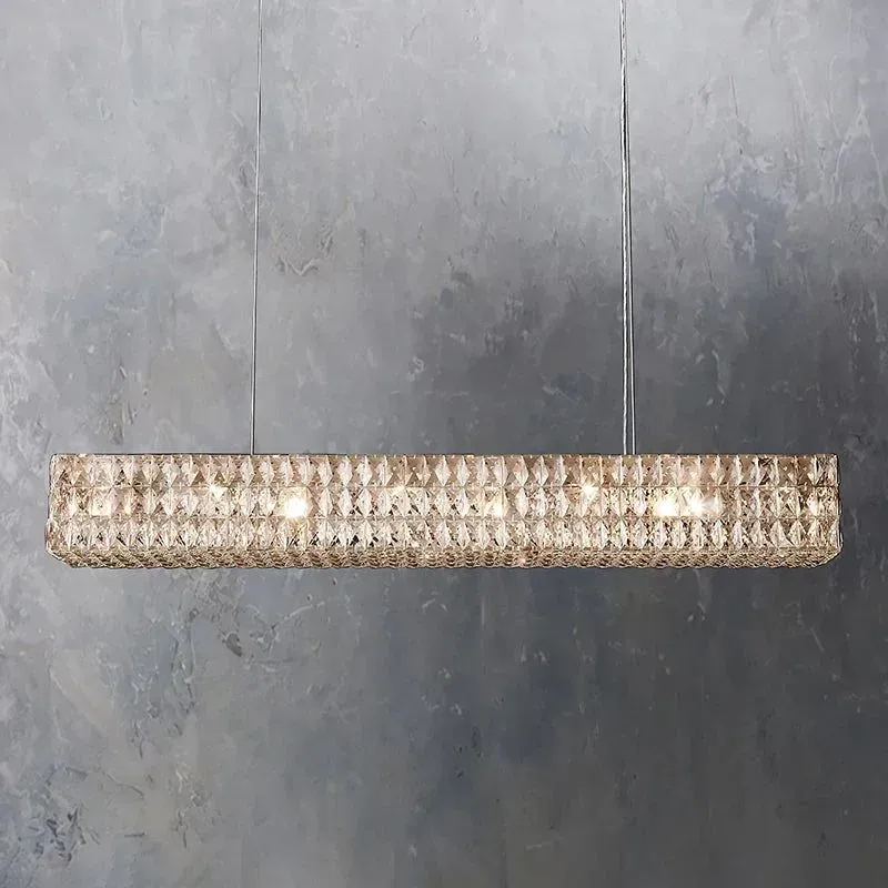 VASELAMPS - Crystal Linear Chandelier-VaseLamps