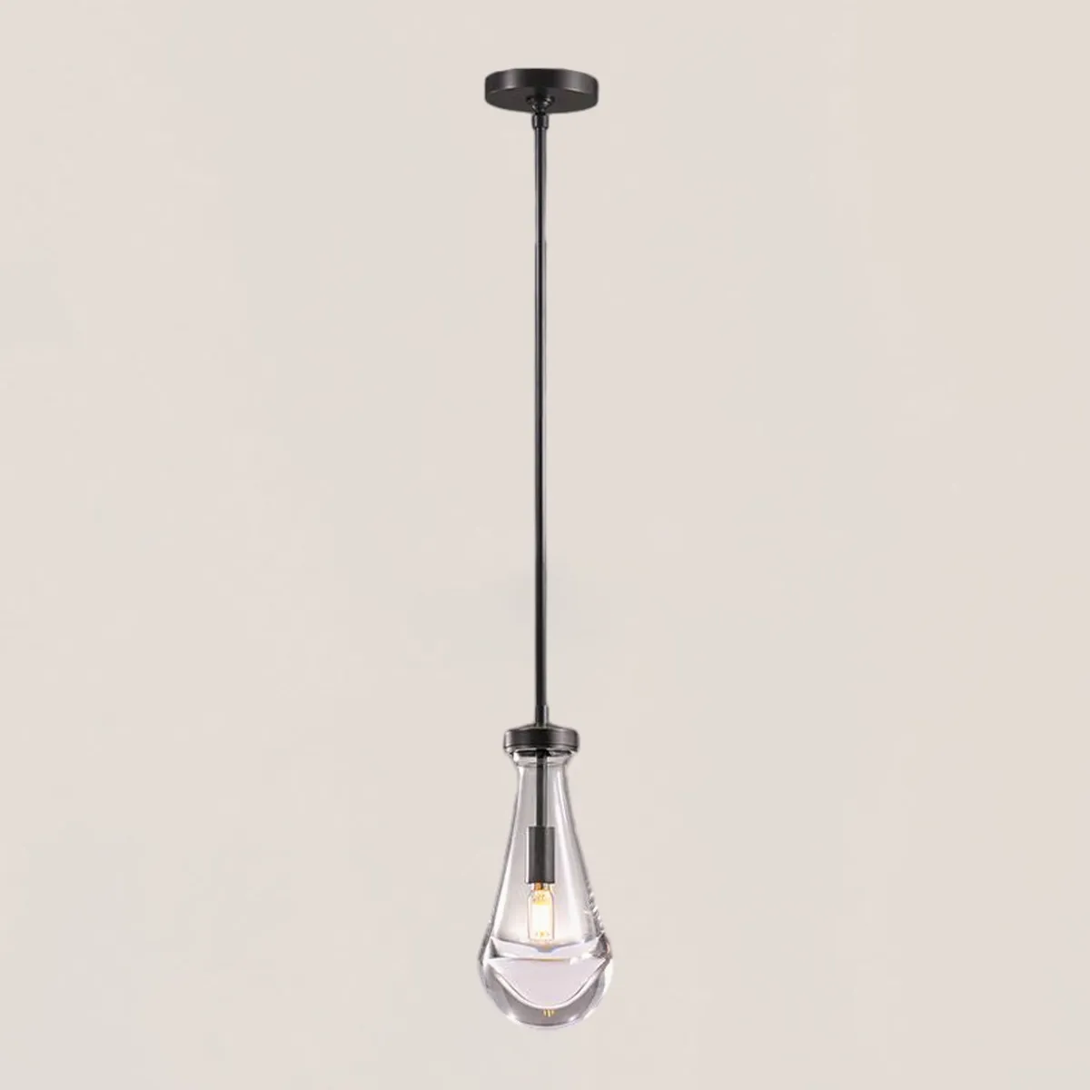 Raindrop Rod Pendant Light-VaseLamps