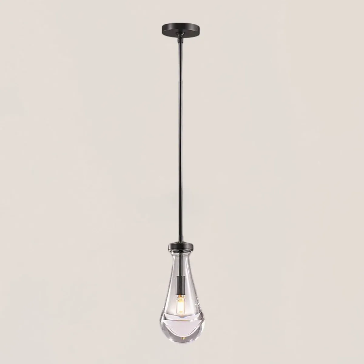 Raindrop Rod Pendant Light-VaseLamps