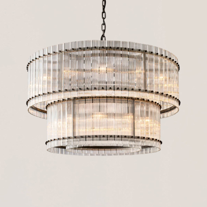 San Marco Two-tier Luxury Round Chandelier-VaseLamps