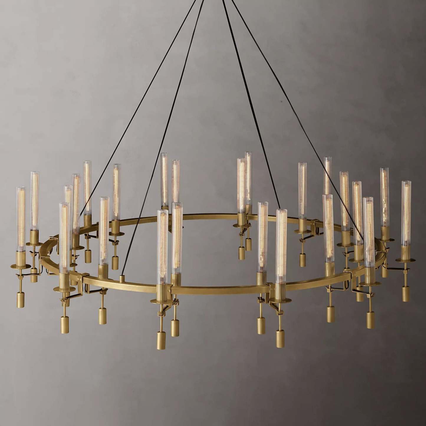 Fontanelle Round Chandelier 70"