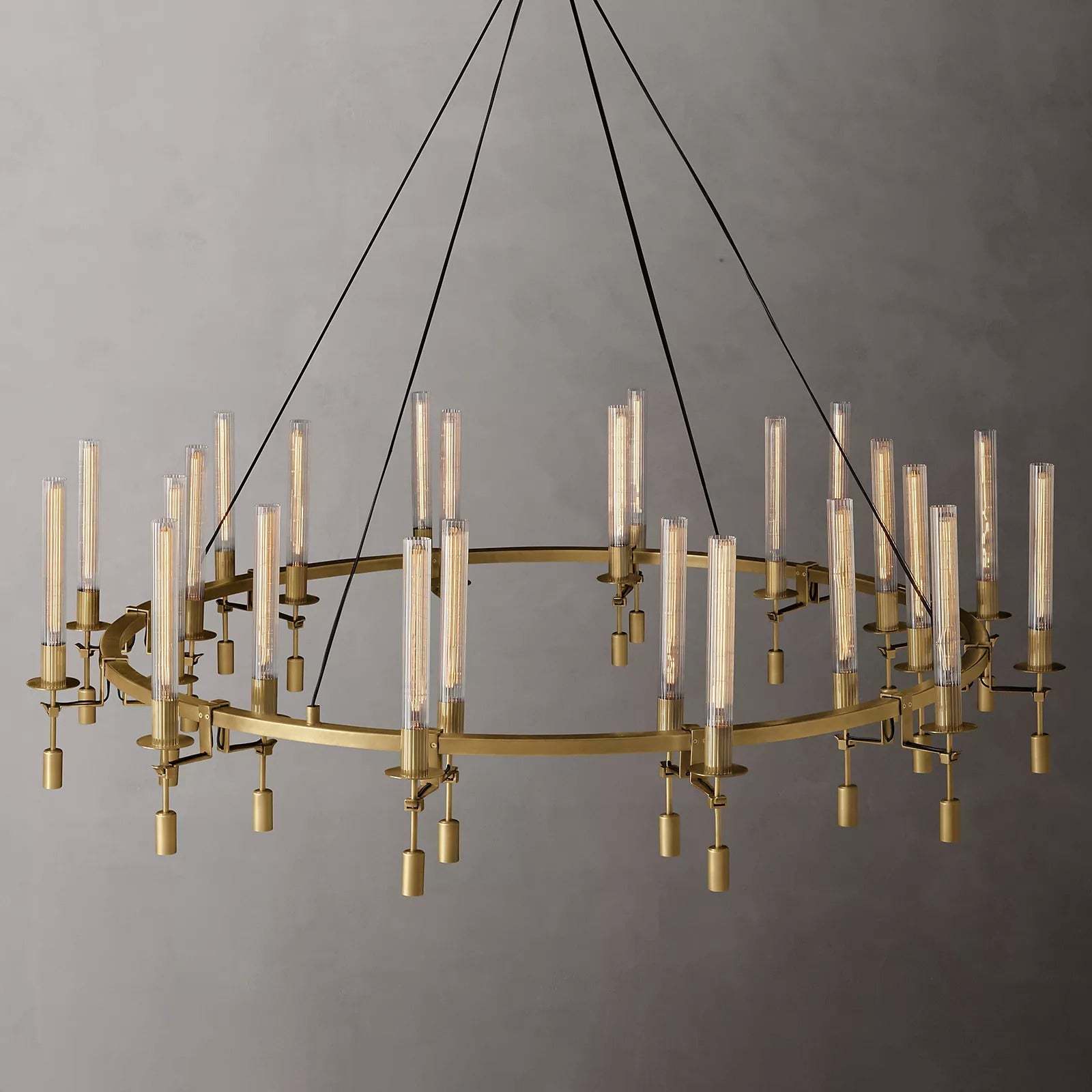Fontanelle Round Chandelier 70"