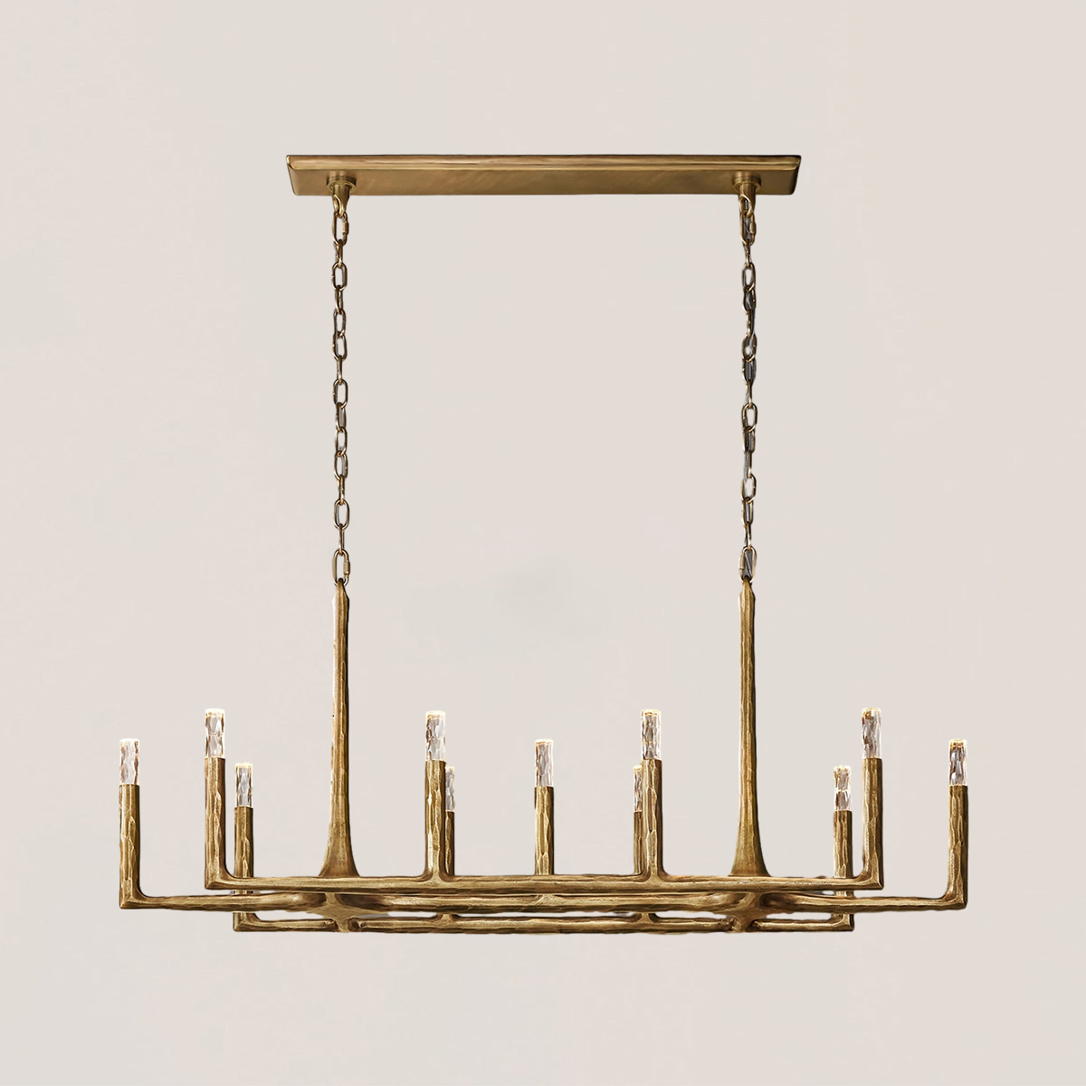 Thaddeus Linear Chandelier-VaseLamps
