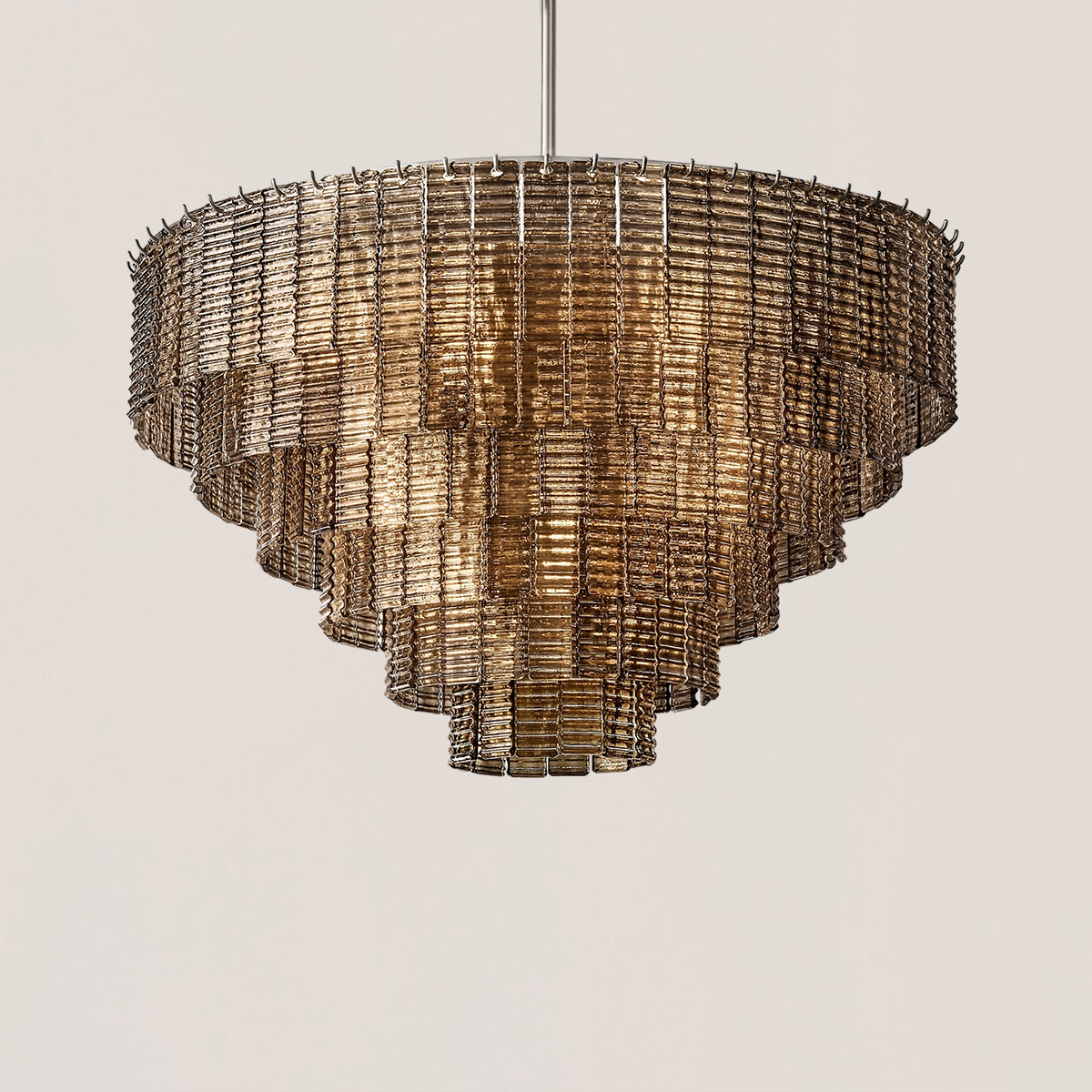 Sirene Glass Round Chandelier-VaseLamps