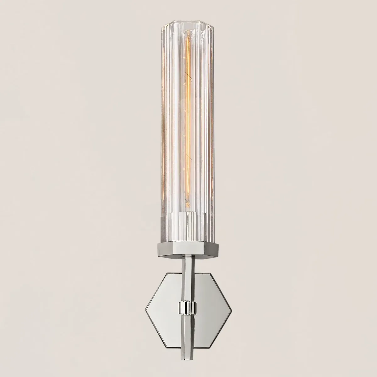 Lambeth Hexagonal Grand Sconce-VaseLamps