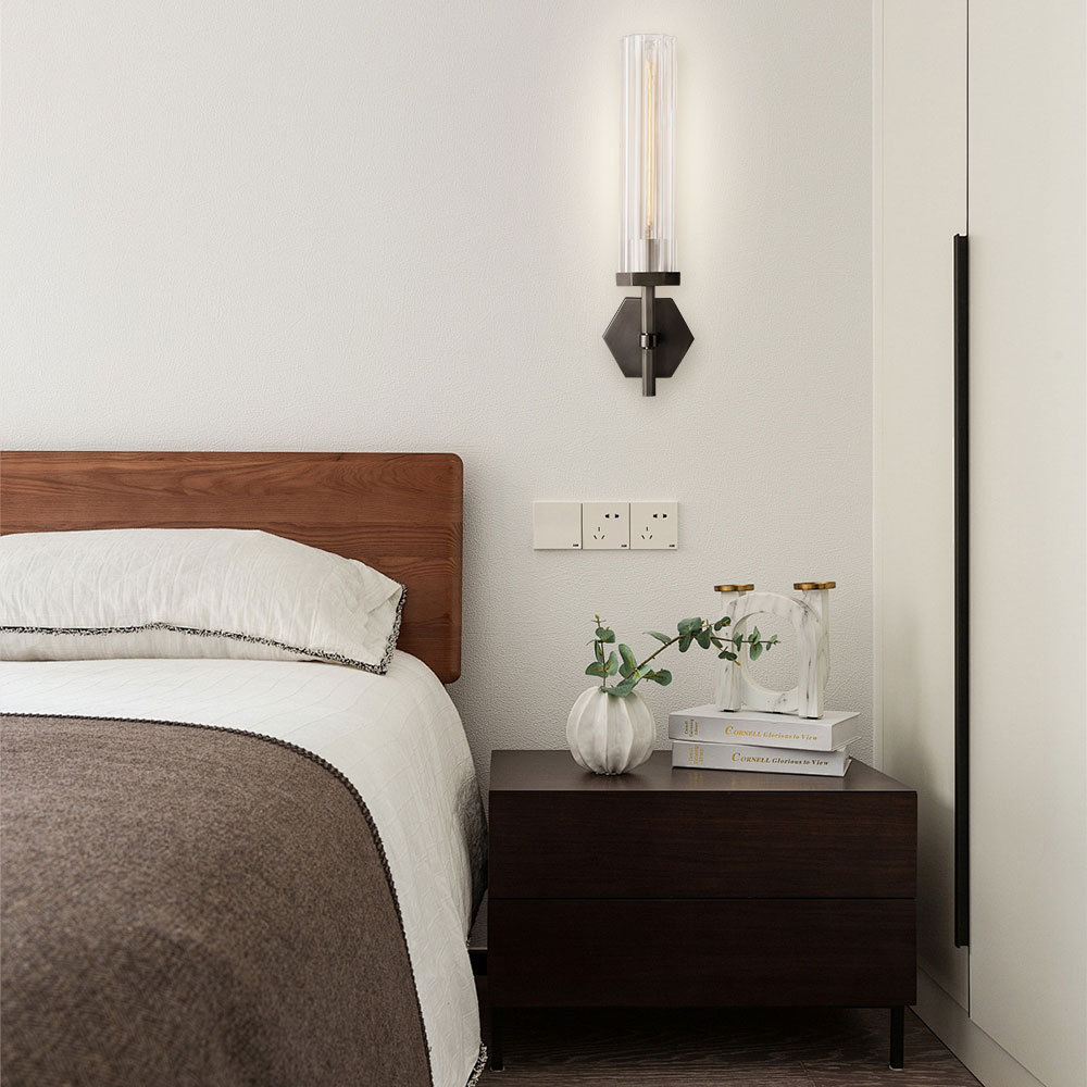 Lambeth Hexagonal Grand Sconce-VaseLamps