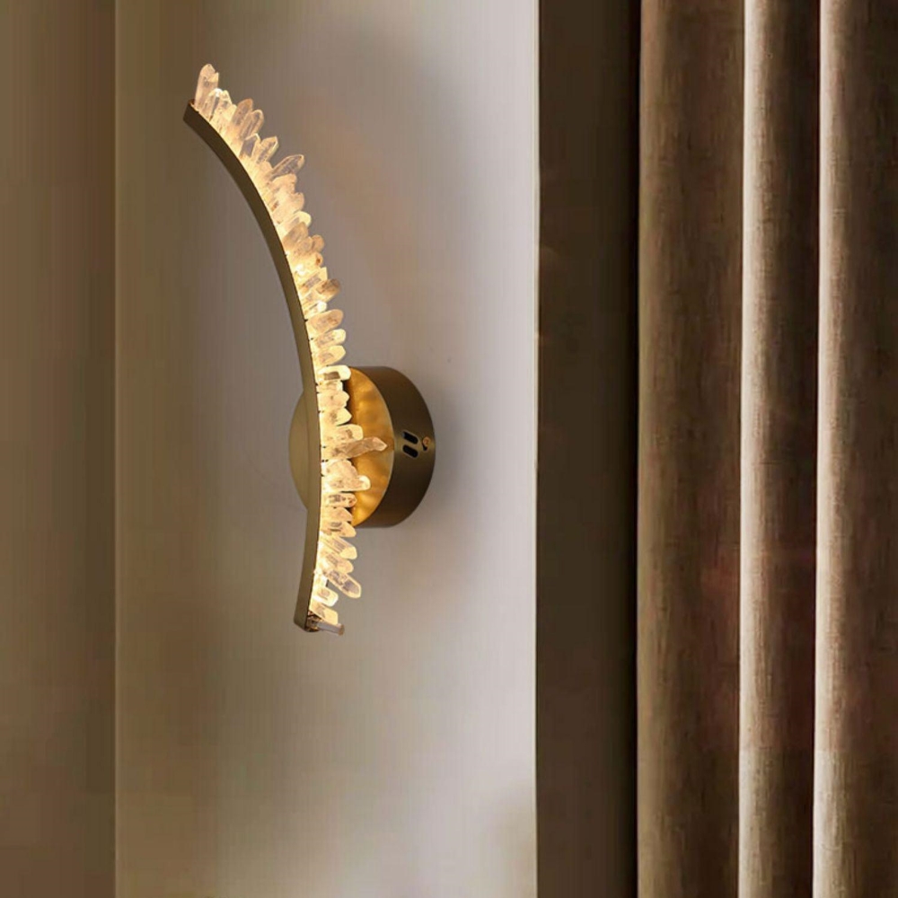 VASELAMPS - Crystal Bracket Wall Sconce-VaseLamps
