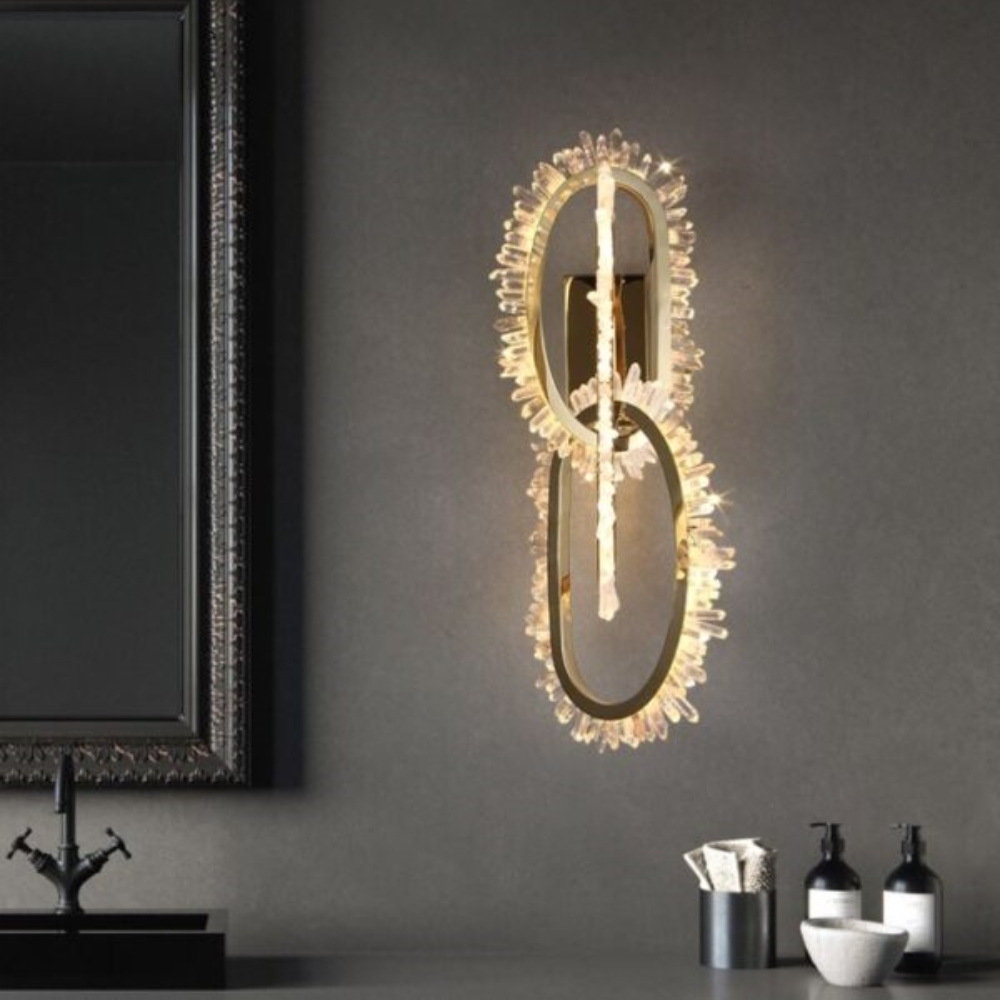 VASELAMPS - Crystal Unique Modern Wall Sconce-VaseLamps