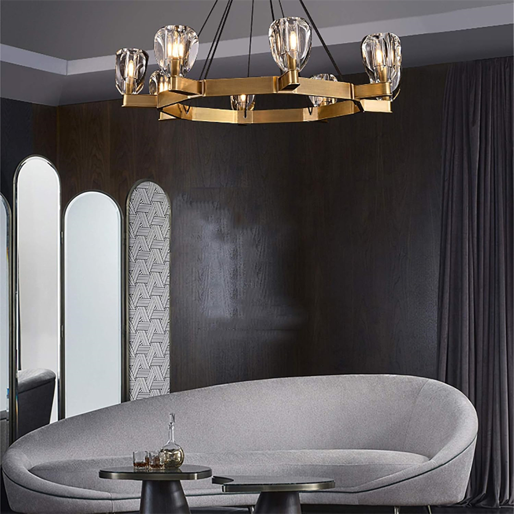 Chartier Contemporary Circular Pendant-VaseLamps
