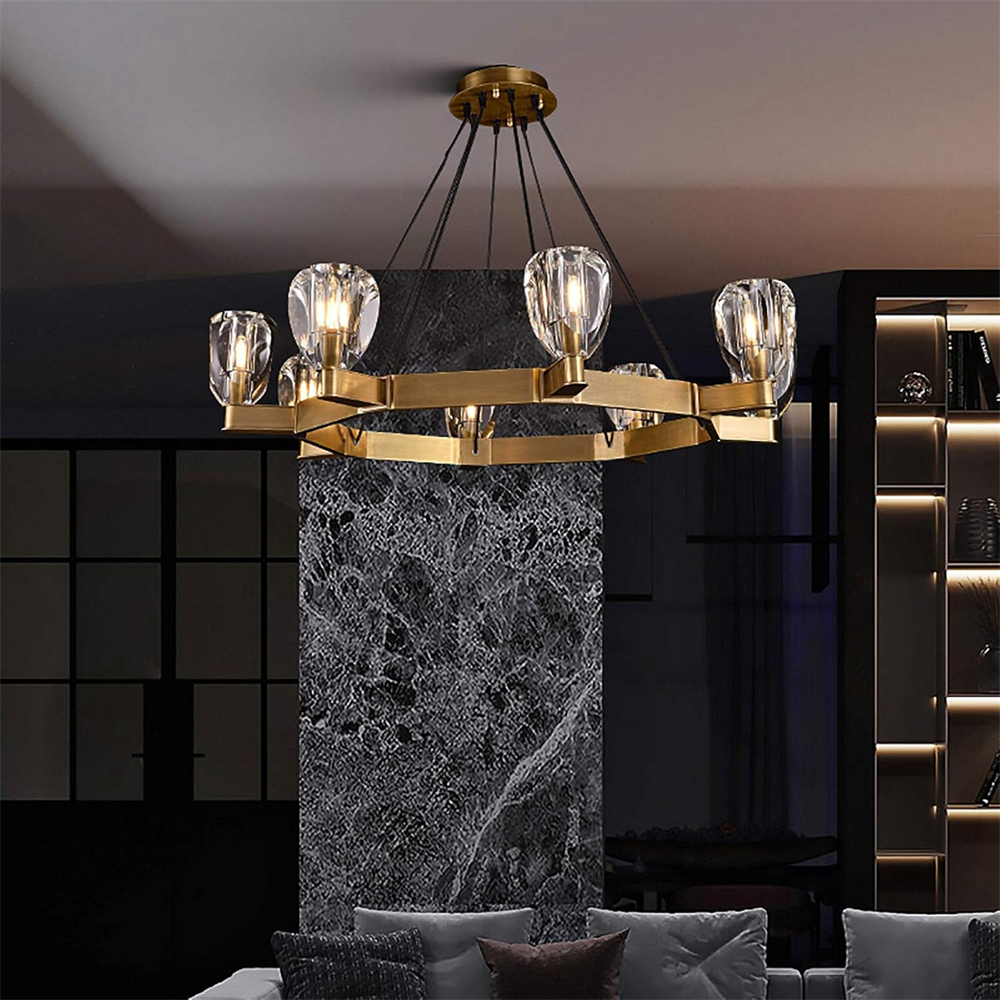 Chartier Contemporary Circular Pendant-VaseLamps