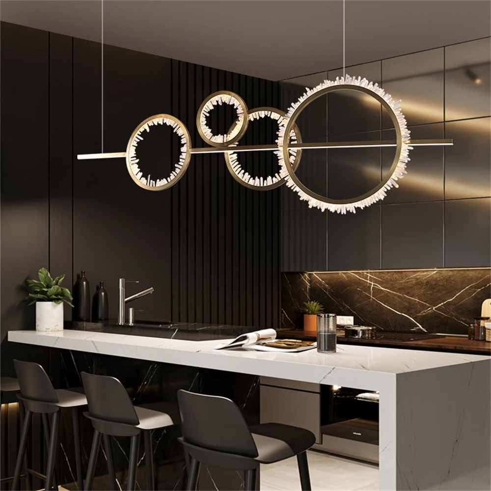 VASELAMPS - Crystal Gear Chandelier-VaseLamps
