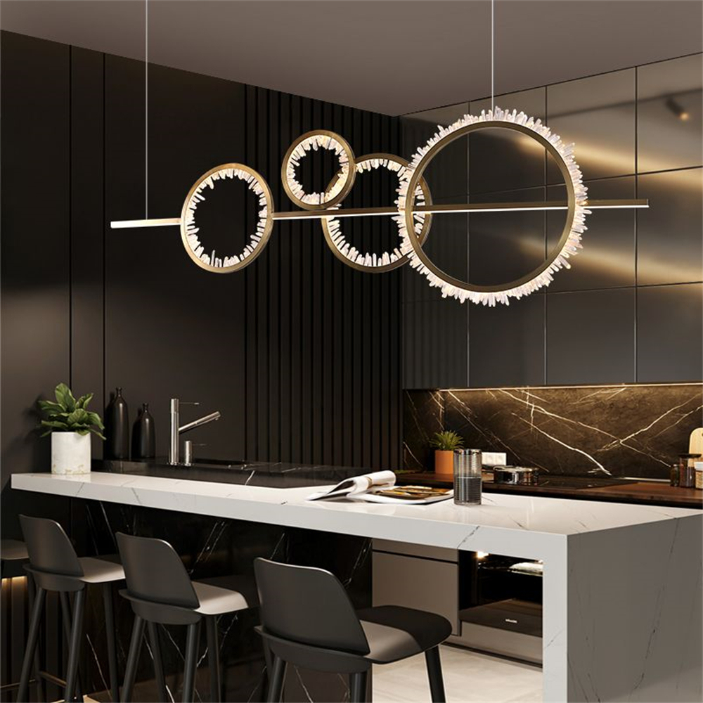 VASELAMPS - Crystal Gear Chandelier-VaseLamps