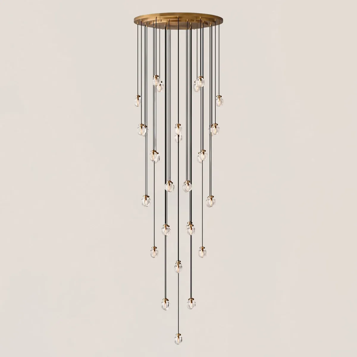Pearl Round Chandelier-VaseLamps