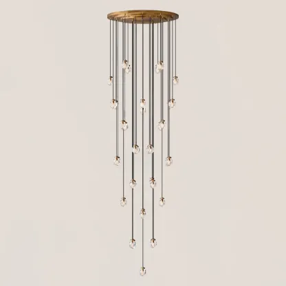 Pearl Round Chandelier-VaseLamps