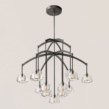 Hemisphere Round Chandelier-VaseLamps