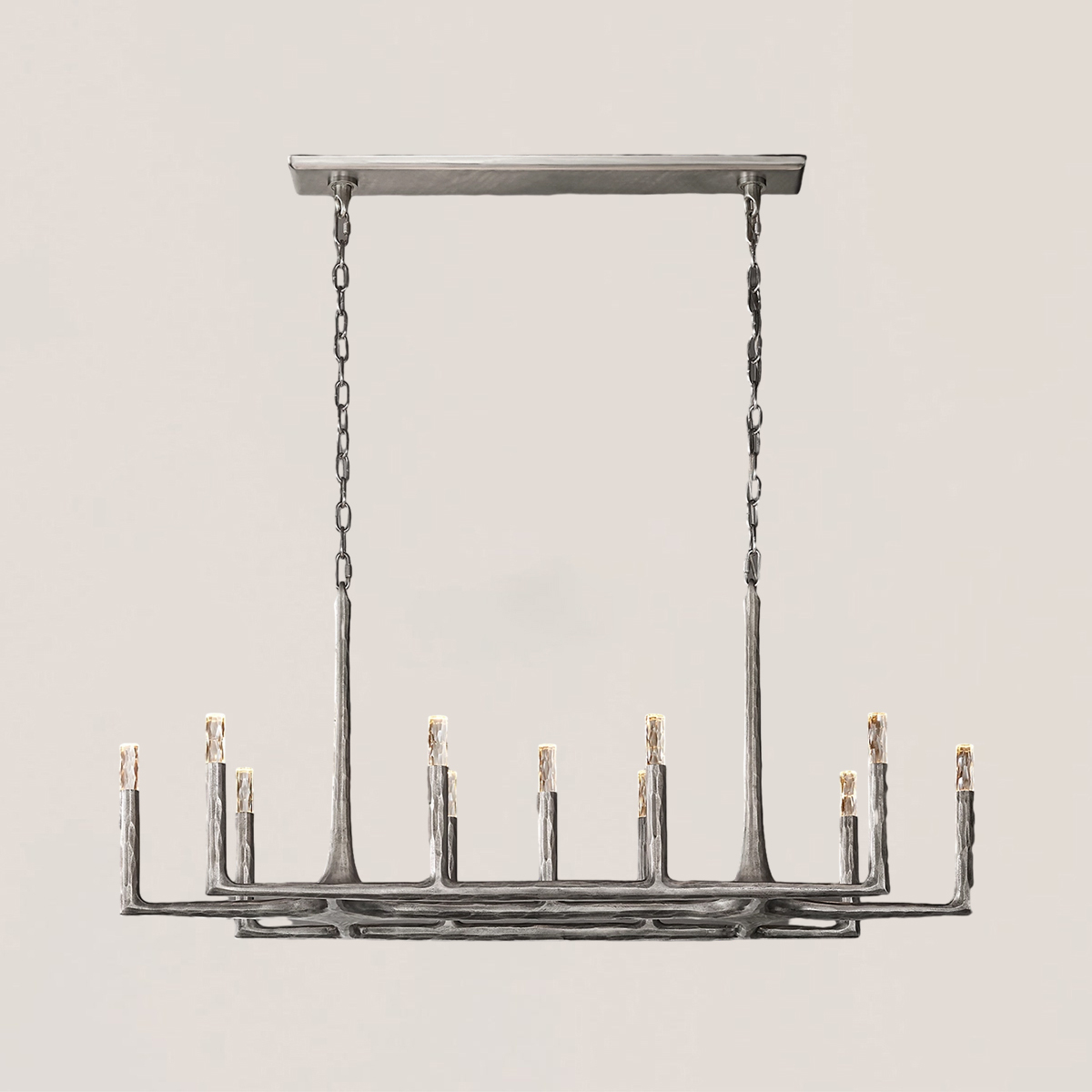 Thaddeus Linear Chandelier-VaseLamps