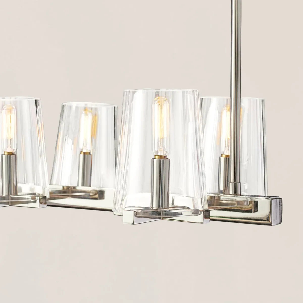 Pauillac Linear Chandelier-VaseLamps