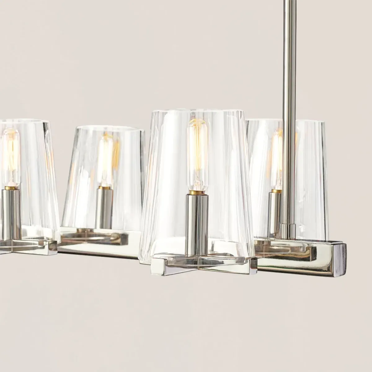 Pauillac Linear Chandelier-VaseLamps