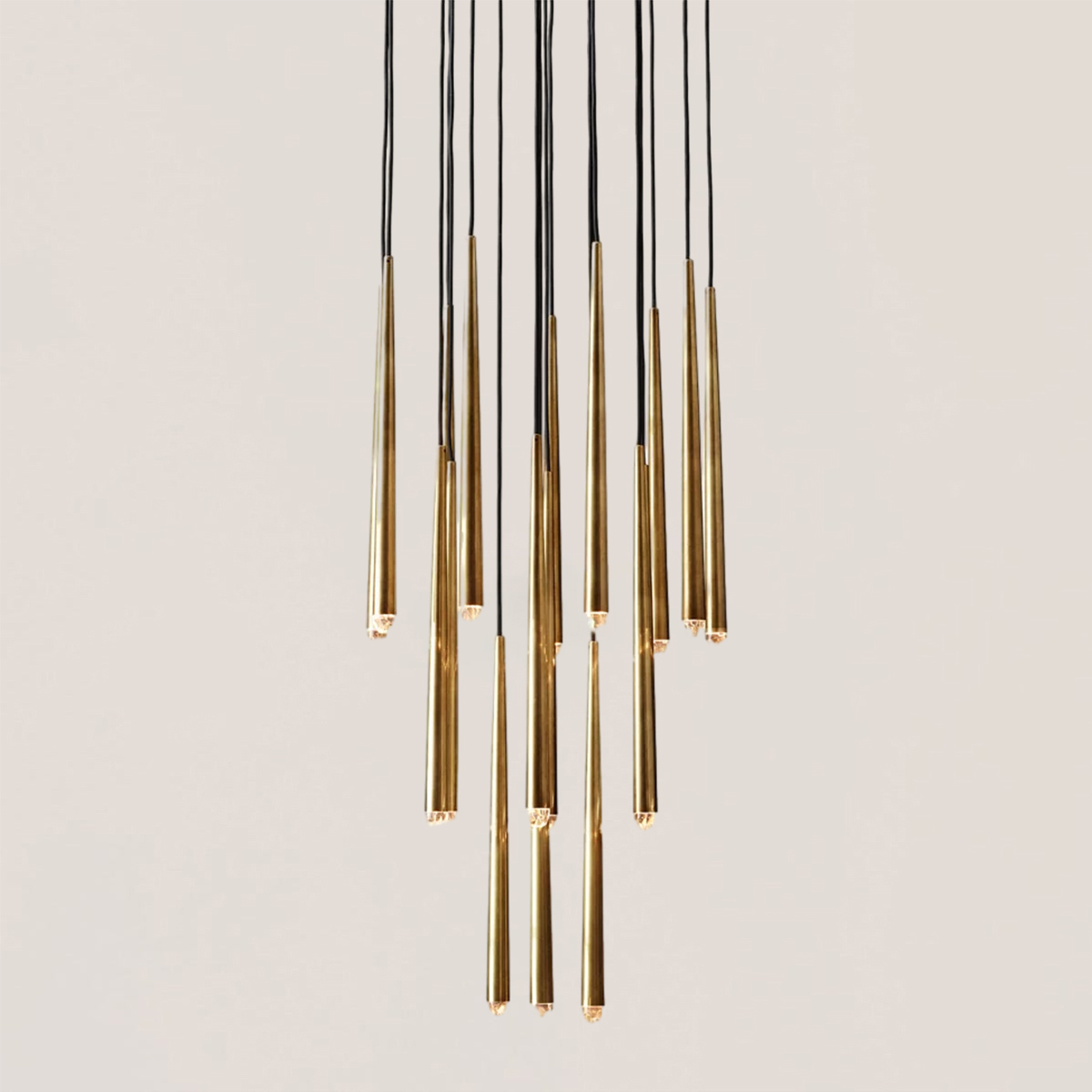 Aquitaine Modern Round Chandelier-VaseLamps
