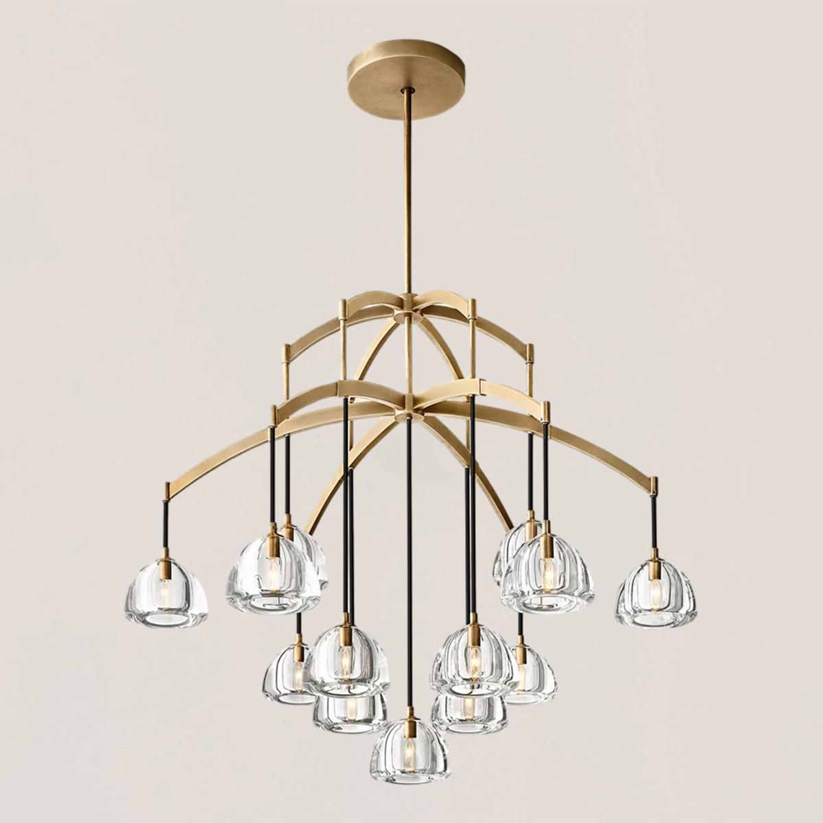 Hemisphere Round Chandelier-VaseLamps