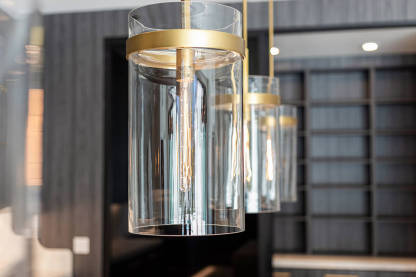 Ravelle Glass Pendant-VaseLamps