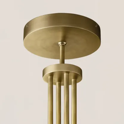 Cannele Glass Round Chandelier-VaseLamps