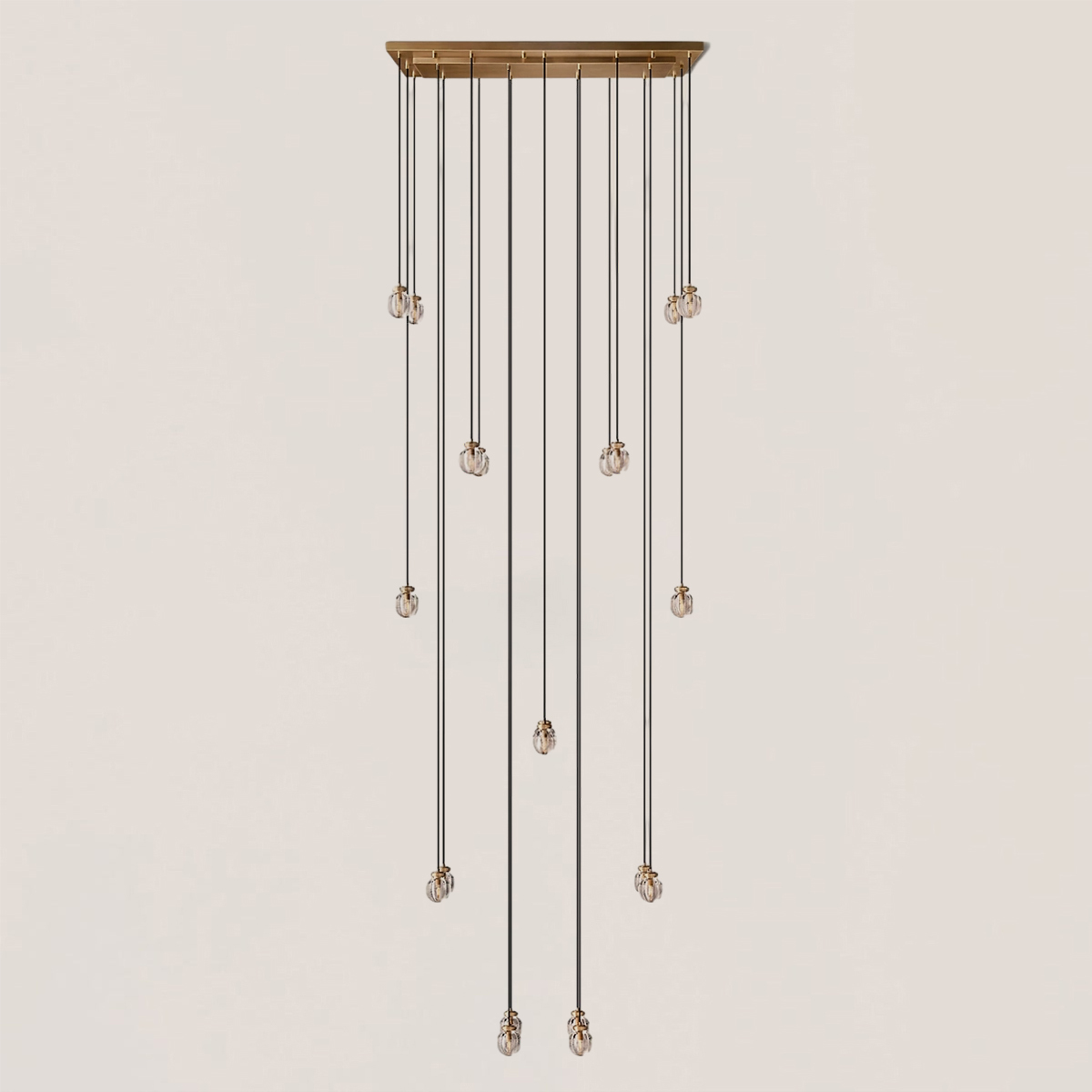 Pearl Rectangular Chandelier-VaseLamps