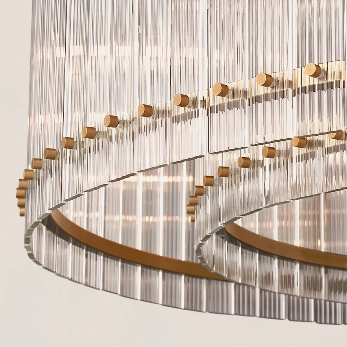San Marco Glass Round Chandelier-VaseLamps