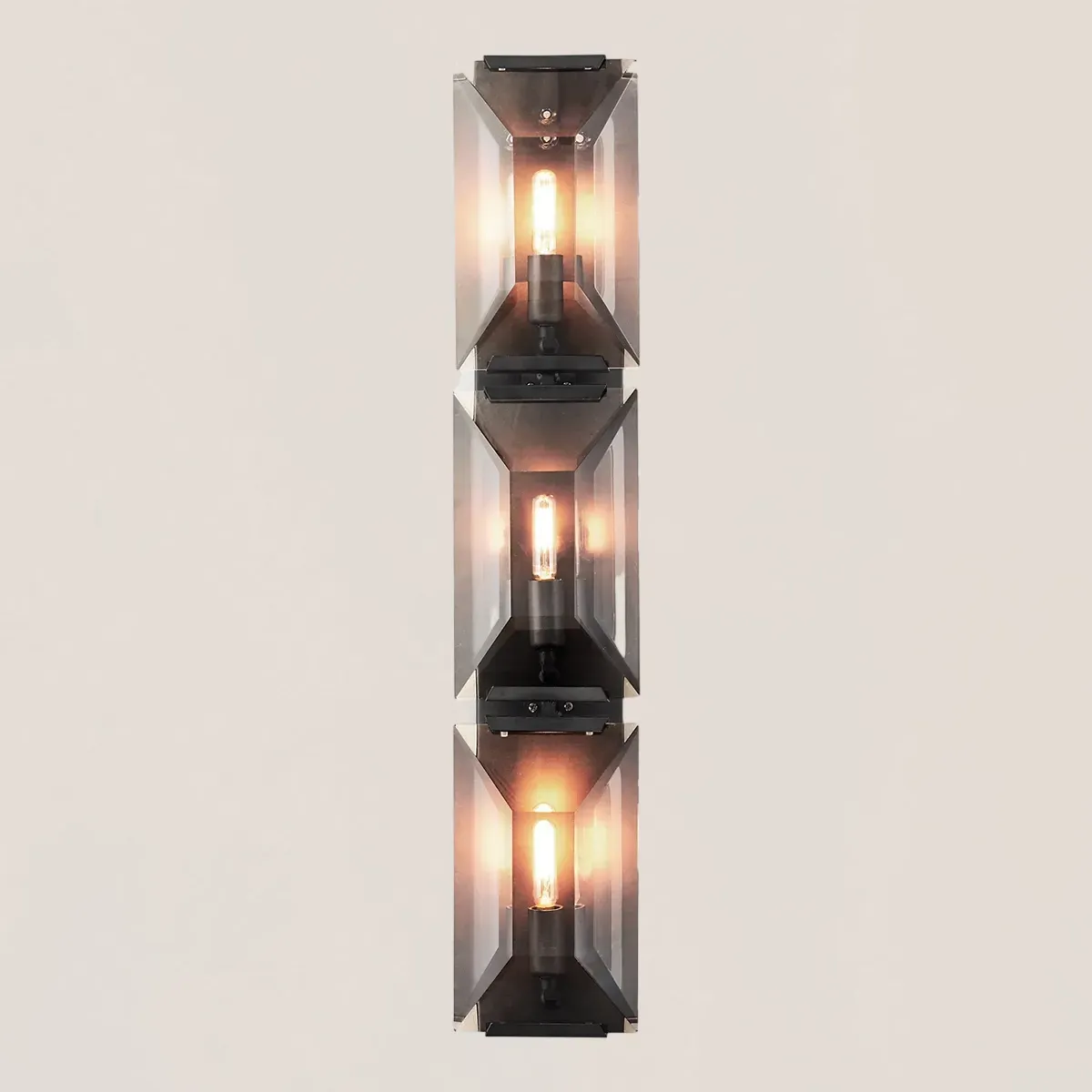 Harlow Crystal Triple Wall Sconce-VaseLamps