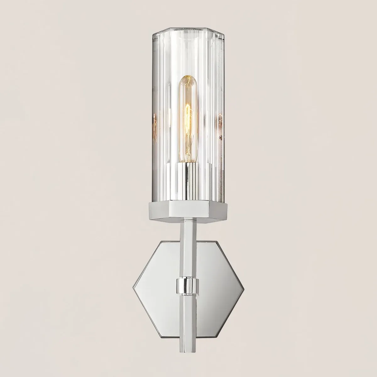 Lambeth Hexagonal Sconce-VaseLamps