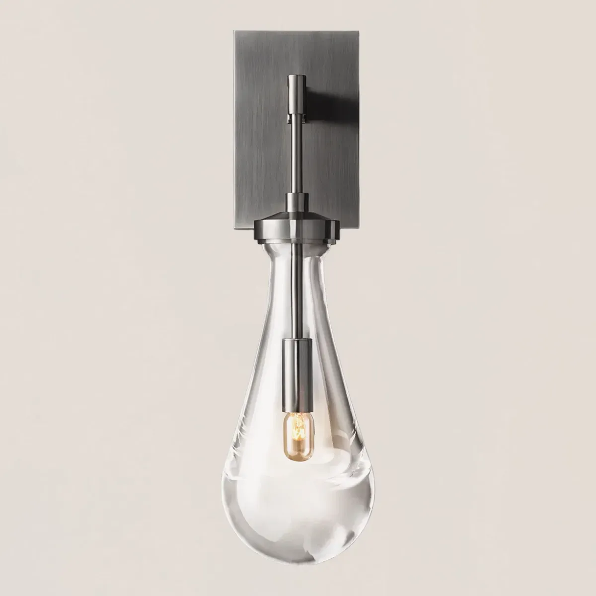 Raindrop Glass Wall Sconce-VaseLamps
